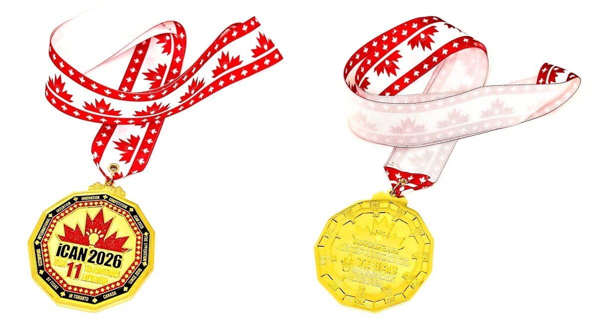 Gold medal awarded at iCAN 2026